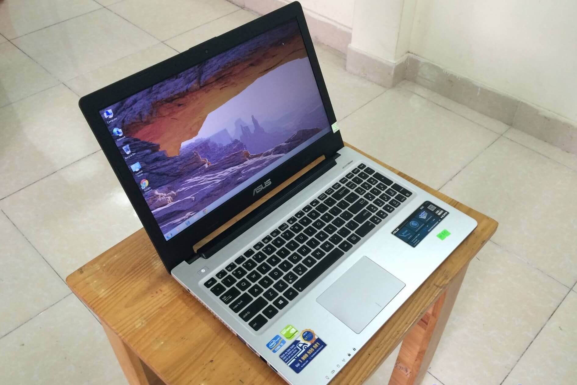 bán laptop cũ Asus K56CA giá rẻ tại Gò Vấp